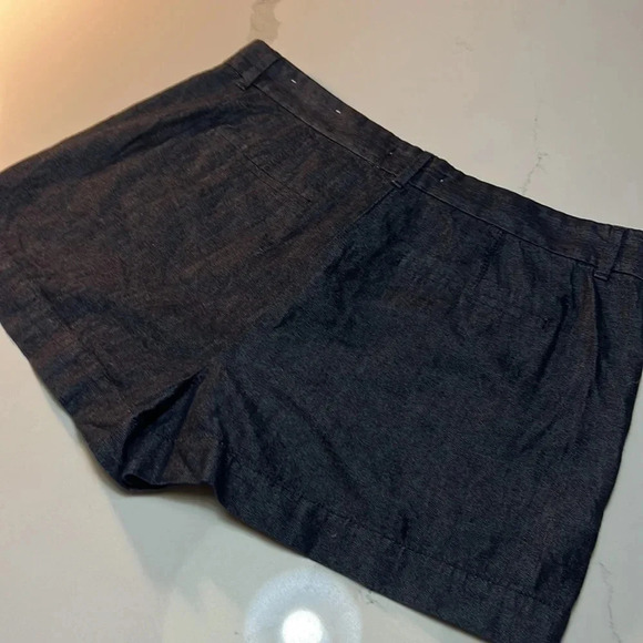 LOFT dark  blue denim shorts. Size 29‎ - Picture 7 of 10